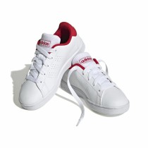 Chaussures de Tennis pour Enfants Adidas Advantage Blanc