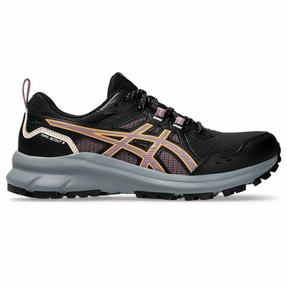 Laufschuhe für Damen Asics Trail Scout 3 Schwarz