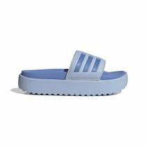 Swimming Pool Slippers Adidas Adilette Platform Blue