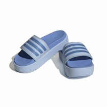 Swimming Pool Slippers Adidas Adilette Platform Blue