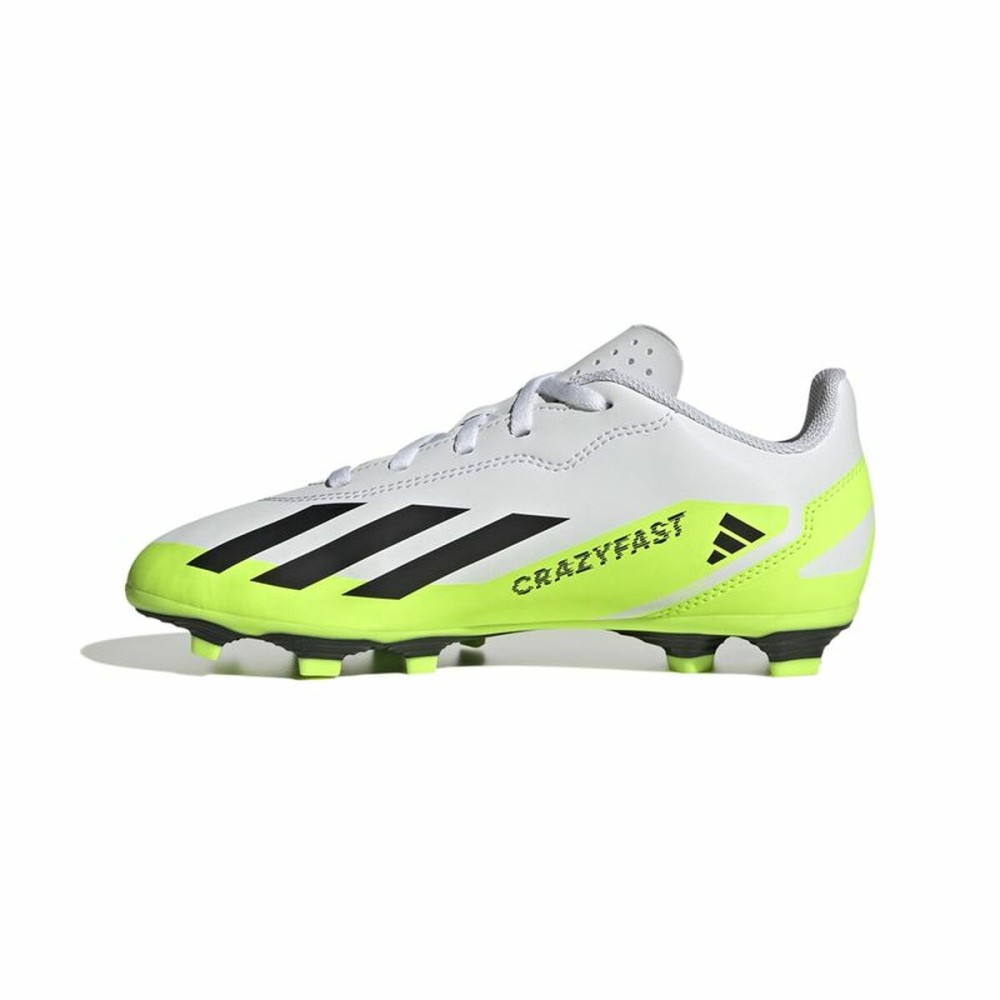 Chaussures de foot pour Enfants Adidas X Crazyfast.4 Fxg Jaune Blanc