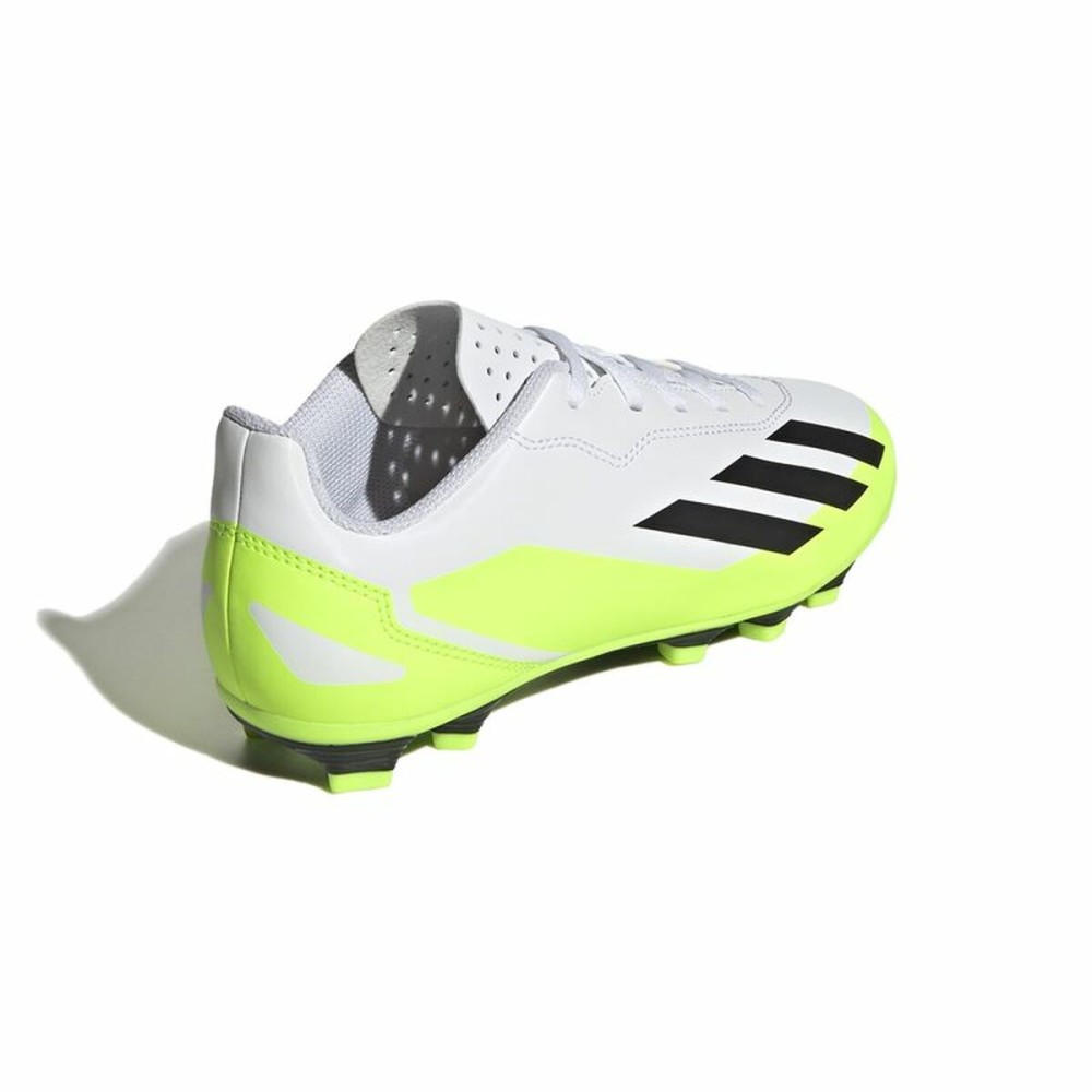 Childrens Football Boots Adidas X Crazyfast.4 Fxg Yellow White