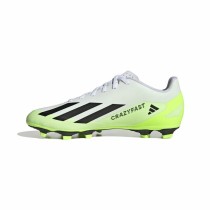 Childrens Football Boots Adidas X Crazyfast.4 Fxg Yellow White