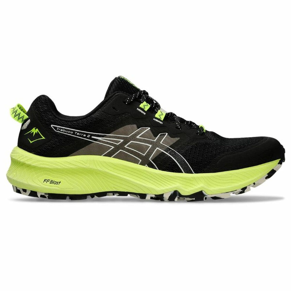 Chaussures de Sport pour Homme Asics Trabuco Terra 2 Jaune Noir