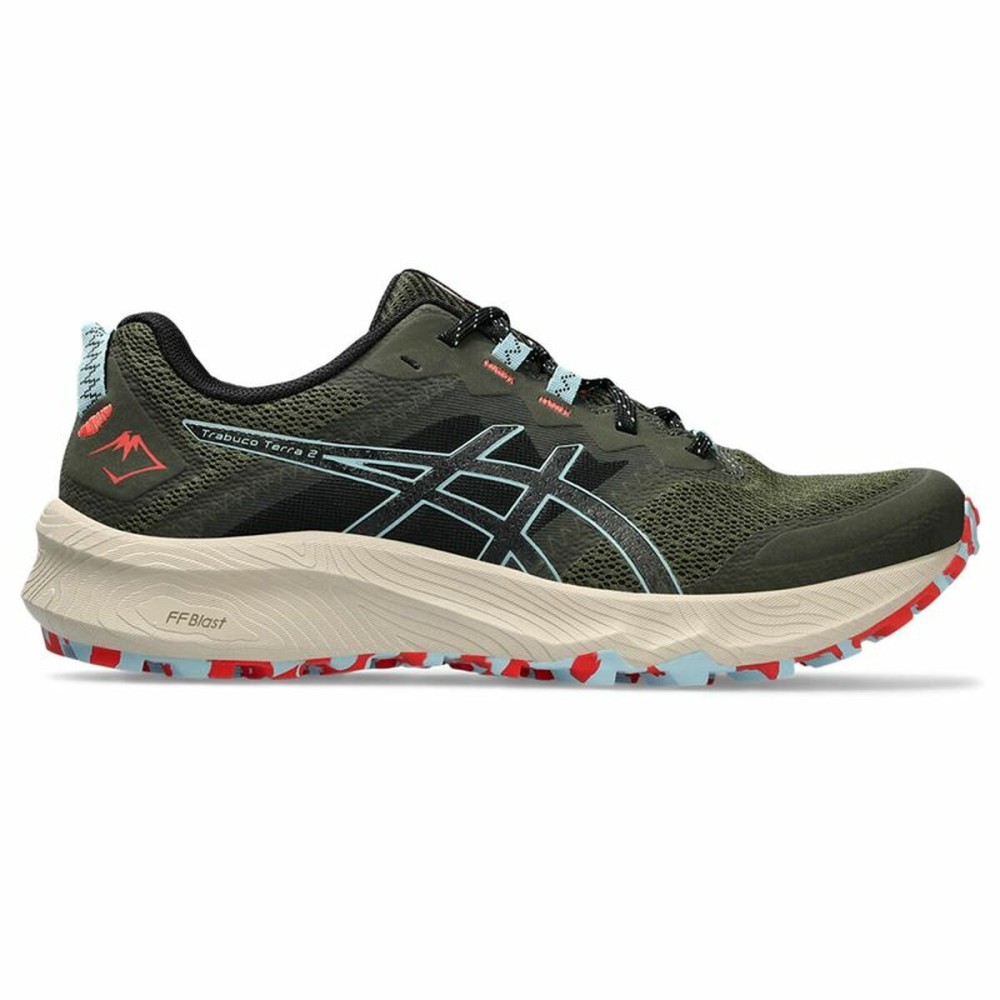 Herren-Sportschuhe Asics Trabuco Terra 2 grün