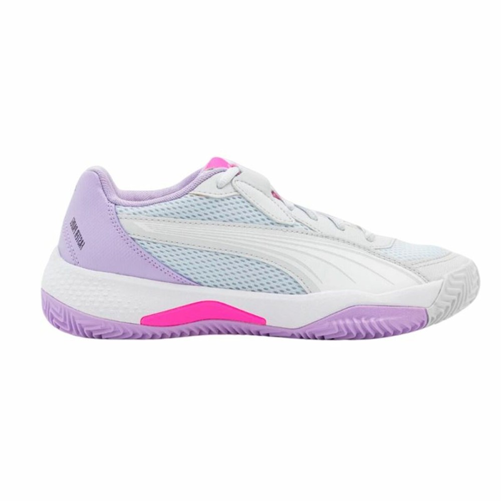 Adult's Padel Trainers Puma NOVA Court White Lilac