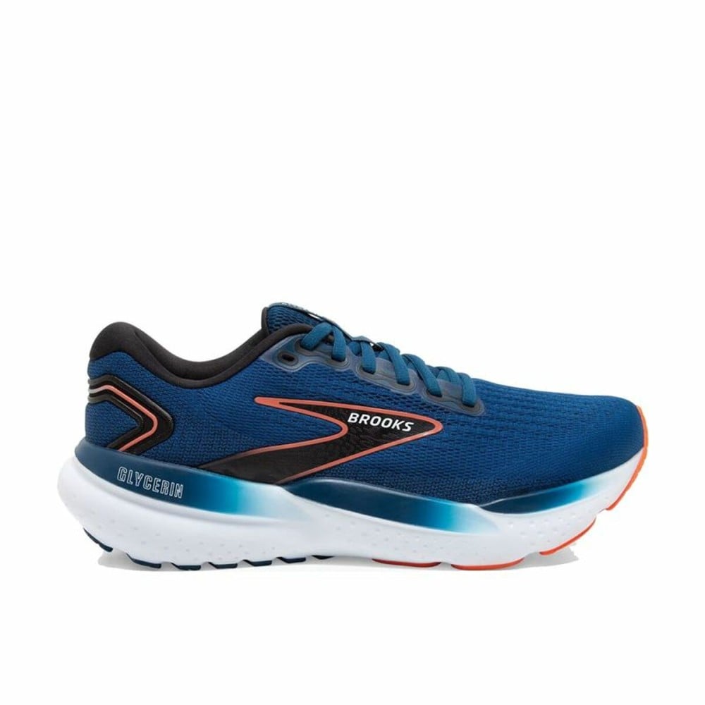 Chaussures de Sport pour Homme Brooks Glycerin 21 Bleu Noir