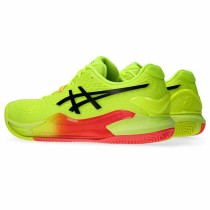 Chaussures de Tennis pour Homme Asics Gel-Resolution 9 Clay Paris Jaune