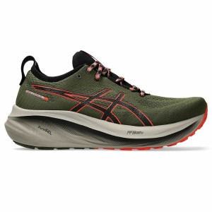 Chaussures de Sport pour Homme Asics Gel-Nimbus 26 Tr Rouge Olive