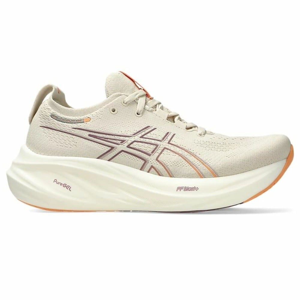 Trainers Asics Gel-Nimbus 26 Beige Lady