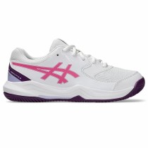 Chaussures de Padel pour Adultes Asics Gel-Dedicate 8 Blanc Rose