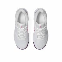 Padel-Sportschuhe für Erwachsene Asics Gel-Dedicate 8 Weiß Rosa