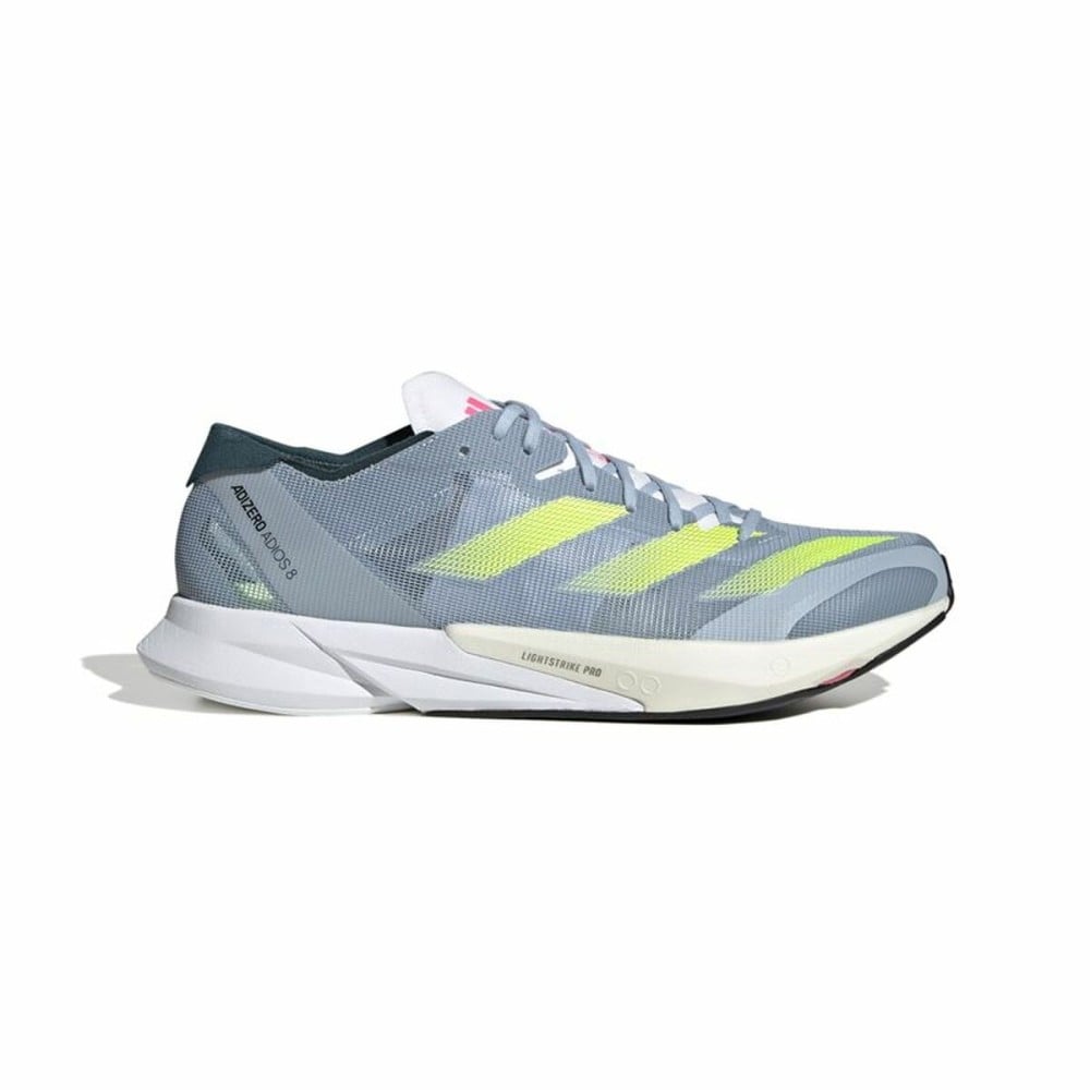 Running Shoes for Adults Adidas Adizero Adios 8 Grey Light grey