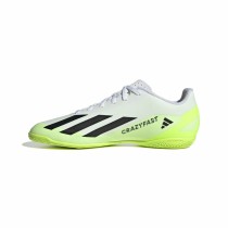 Chaussures de Futsal pour Adultes Adidas X Crazyfast.4 Blanc Unisexe