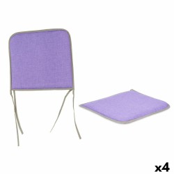 Coussin de chaise 38 x 2,5 x 38 cm (4 Unités)