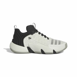 Basketballschuhe für Erwachsene Adidas Trae Unlimited Weiß Schwarz