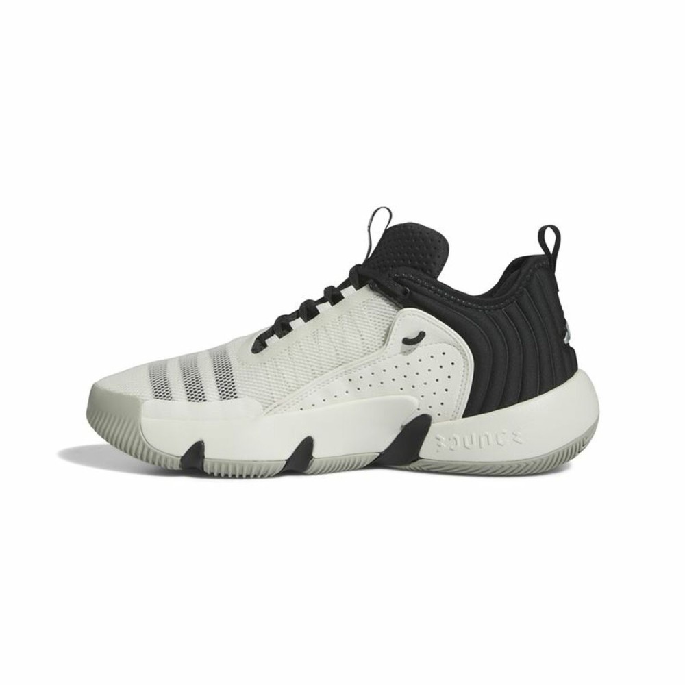 Basketballschuhe für Erwachsene Adidas Trae Unlimited Weiß Schwarz