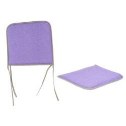 Chair cushion 38 x 2,5 x 38 cm (4 Units)