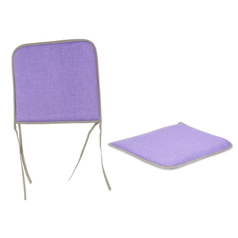 Coussin de chaise 38 x 2,5 x 38 cm (4 Unités)