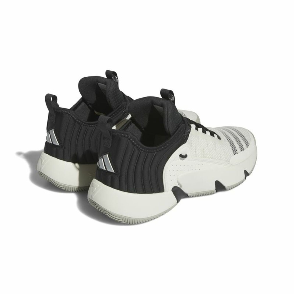 Chaussures de Basket-Ball pour Adultes Adidas Trae Unlimited Blanc Noir