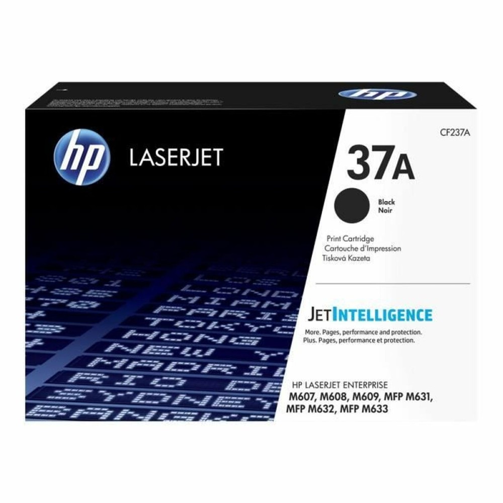 Toner original HP 37A Noir