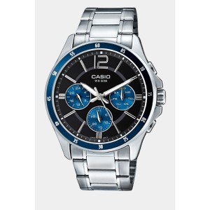 Montre Homme Casio COLLECTION Noir Argenté (Ø 35 mm) (Ø 43,5 mm)