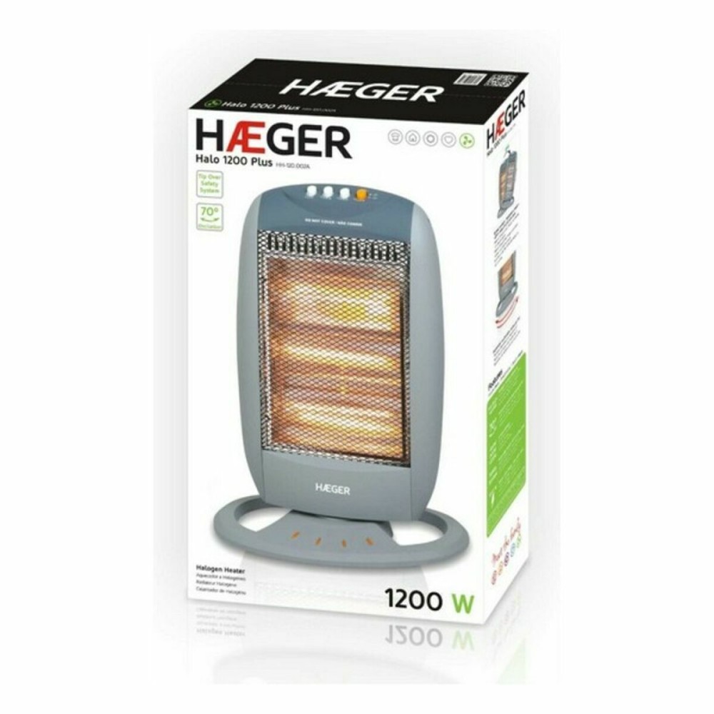 Portable Heater Haeger HH-120.002A White 1200 W