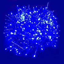 LED-Lichterkette 15 m Blau 3,6 W