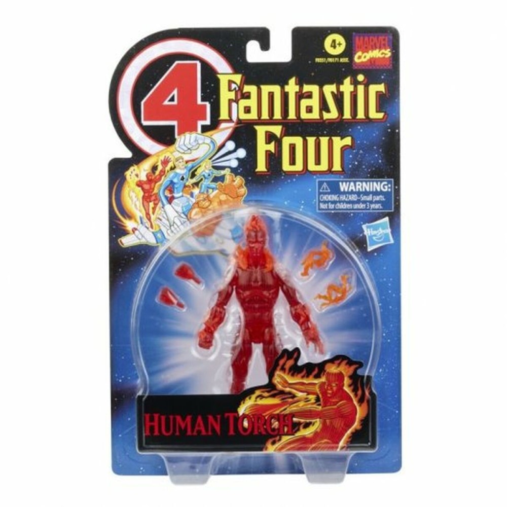 Figurine d’action Hasbro Marvel Legends Fantastic Four Vintage 6 Pièces