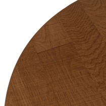 Table Noir Naturel Bois MDF 80 x 80 x 75 cm