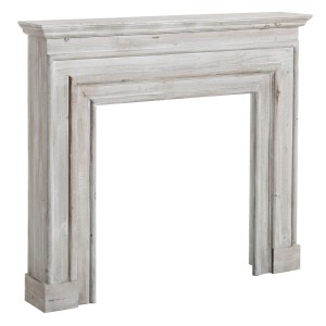 Fireplace Fir wood MDF Wood 117 x 20 x 102 cm