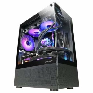 ATX Semi-Tower Gehäuse Mars Gaming MCSE Schwarz