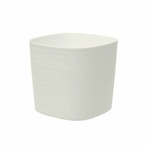 Cache-pot Garden ID Respect Blanc 30 x 30 cm