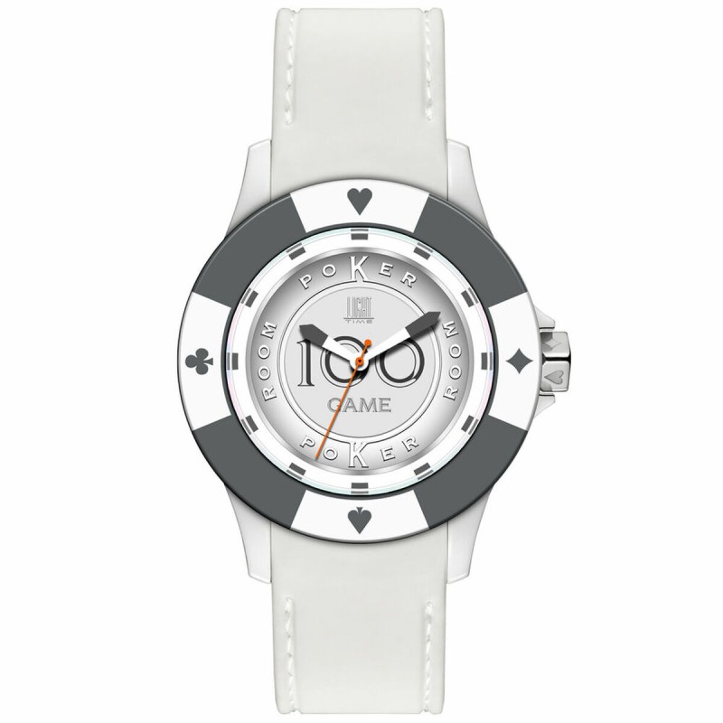 Unisex-Uhr Light Time POKER (Ø 41 mm)