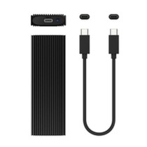 Festplattenhülle Aisens ASM2-022B Schwarz USB USB-C