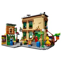 Construction set Lego 123 CALLE SÉSAMO Black 1367 Pieces