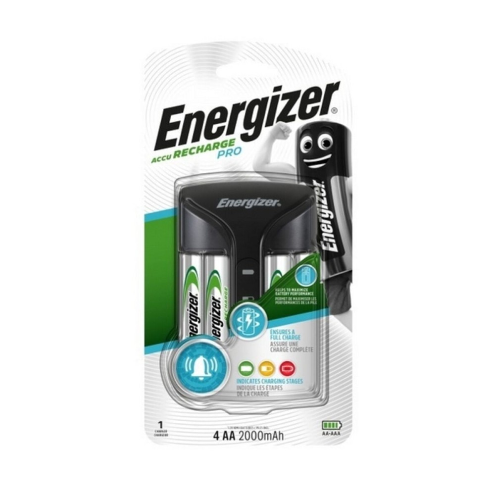 Chargeur + Piles Rechargeables Energizer 639837