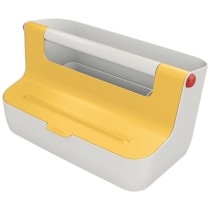 Boîte de rangement Leitz Cosy Jaune ABS 21,4 x 19,6 x 36,7 cm Anse de transport