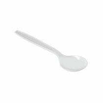 Ensemble de Cuillères Algon Réutilisable Blanc 36 Unités 16,6 cm