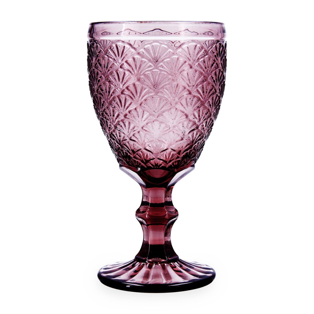 Glas Bidasoa Rose Moon Rosa Glas 350 ml (6 Stück)