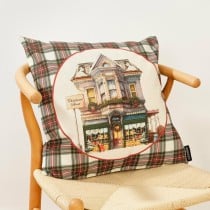 Cushion cover Belum Christmas City Multicolour 50 x 50 cm