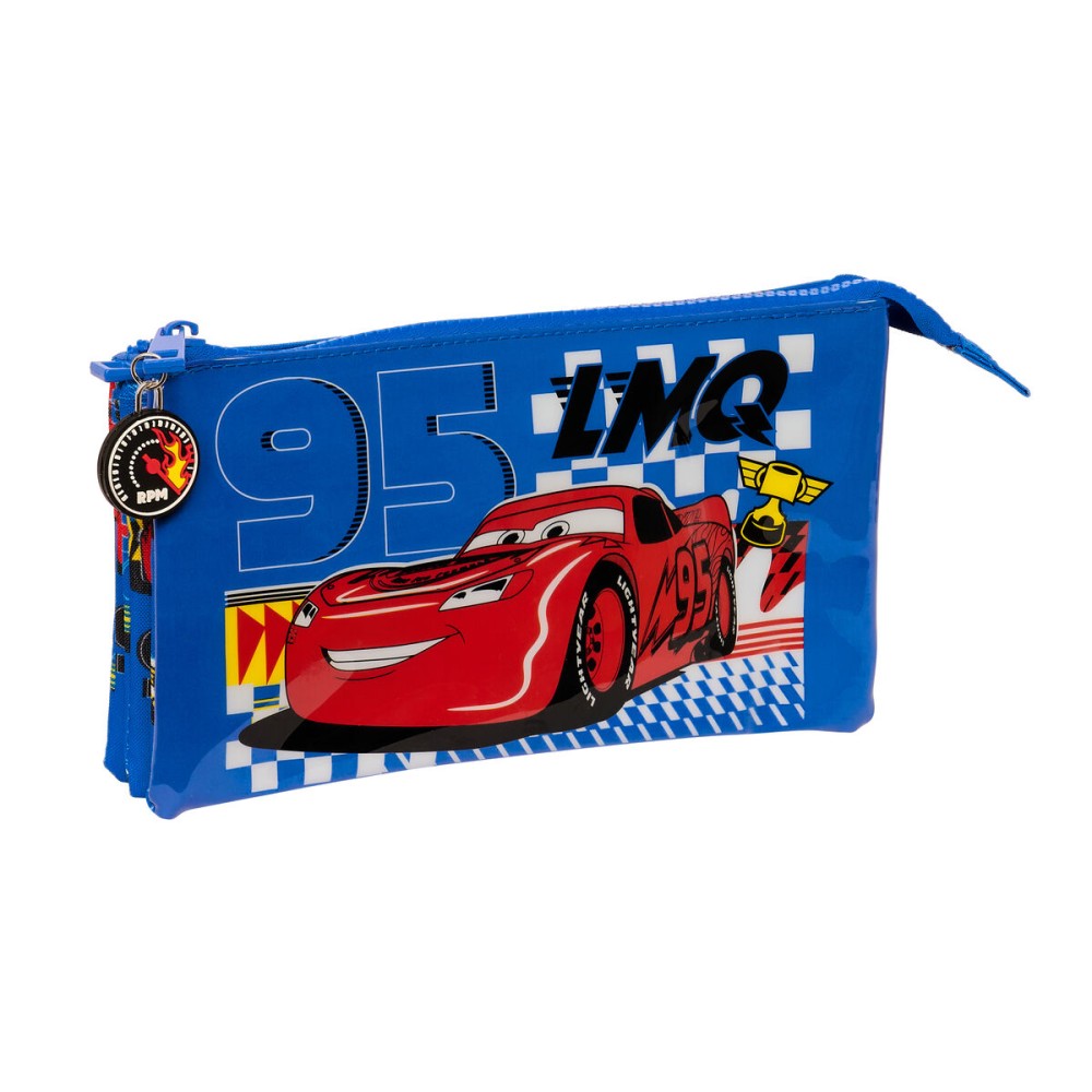 Triple Carry-all Cars Race ready Blue 22 x 12 x 3 cm