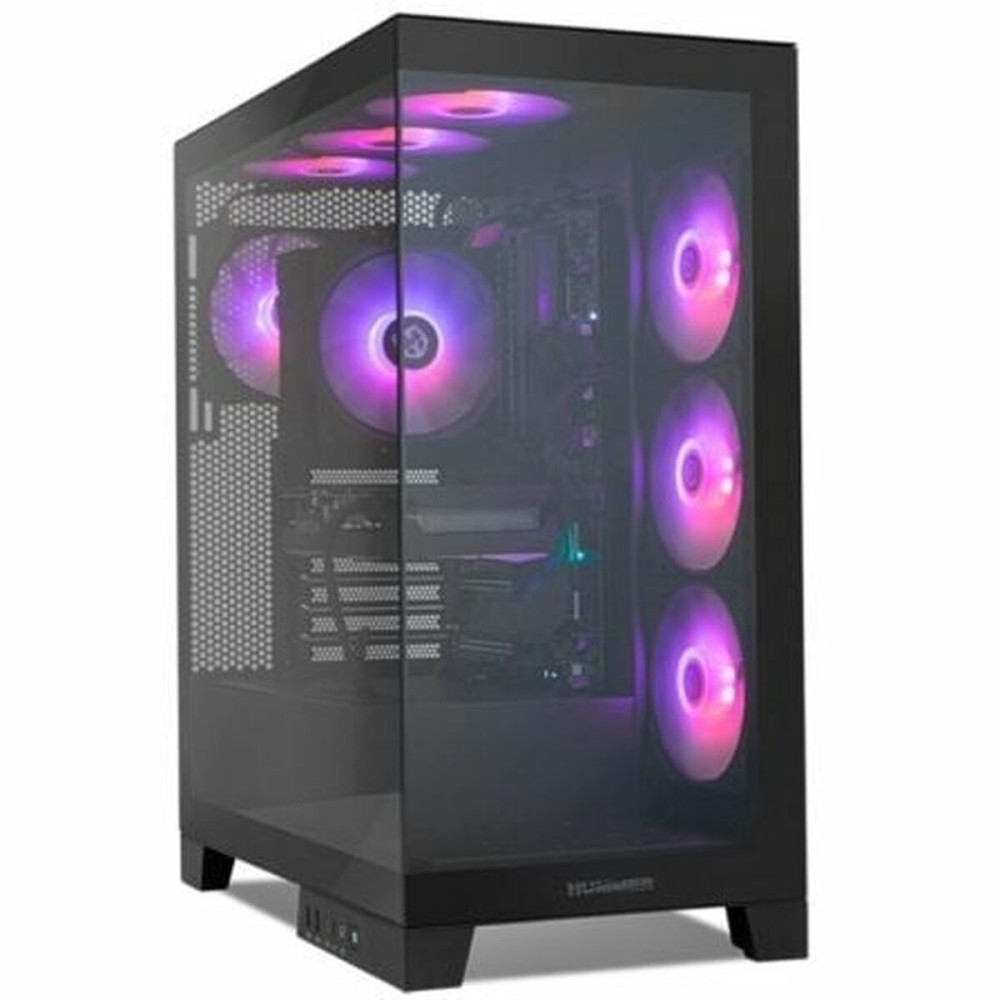 ATX Semi-tower Box Nox NXHUMMERGLOCKBK Black