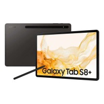 Tablet Samsung Galaxy Tab S8+ SM8450 8GB 128GB SSD Qualcomm Snapdragon 8 Gen 1 8 GB RAM 128 GB Schwarz Stahl 12.4"