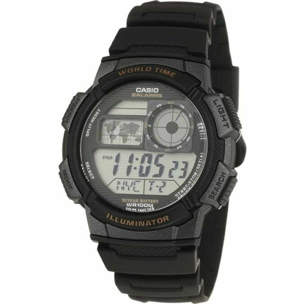 Activity-Armband Casio Schwarz Grau