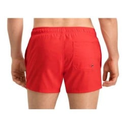 Herren Badehose Puma Swim Short Rot