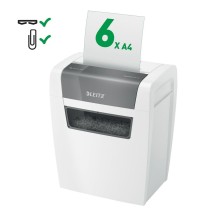 Déchiqueteuse de Papier Leitz IQ Home Shredder 15 L