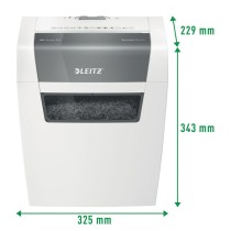 Déchiqueteuse de Papier Leitz IQ Home Shredder 15 L