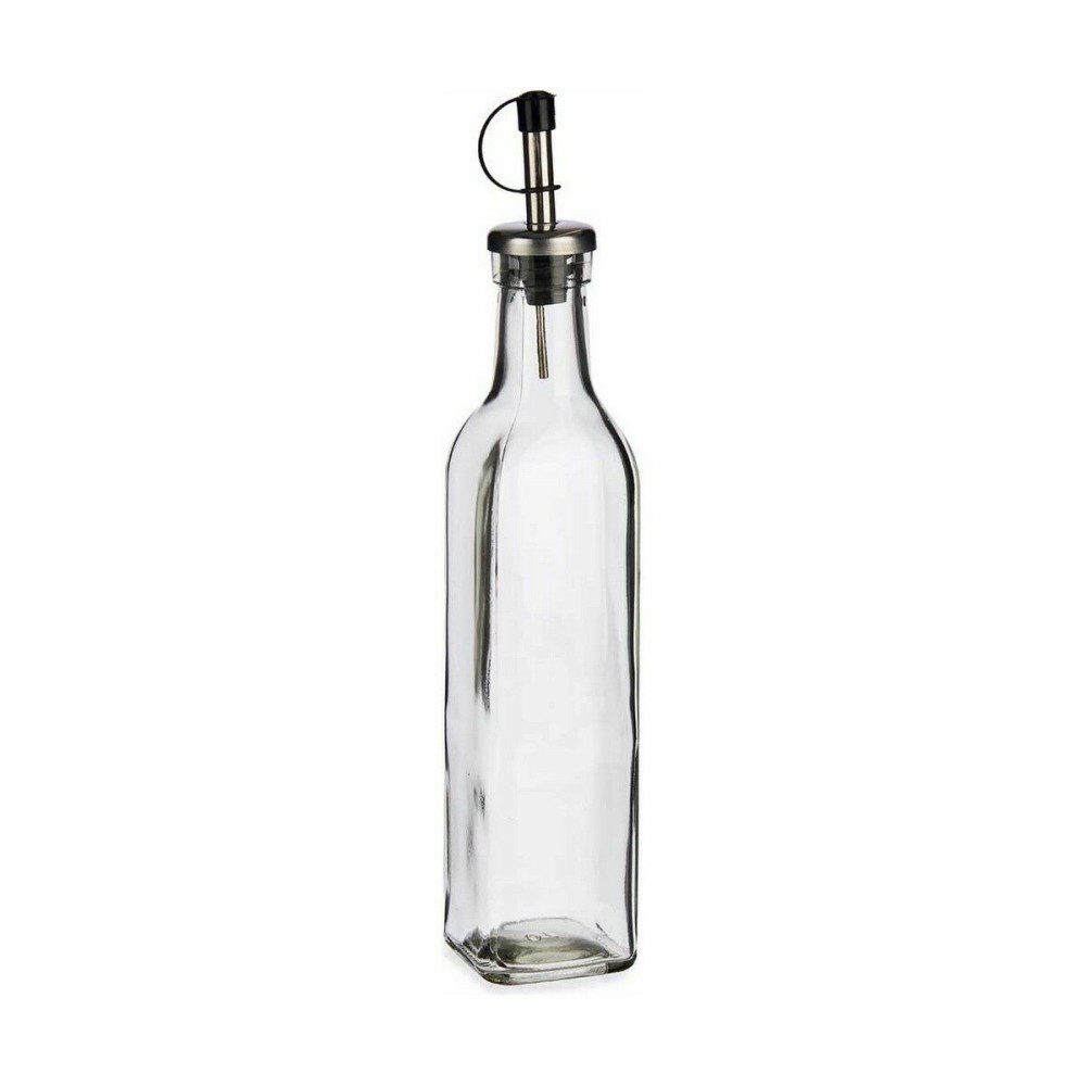 Ensemble salière et poivrier Vivalto WJ7069-M Transparent Métal verre Verre Plastique 300 ml (24 Unités)