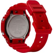 Unisex Watch Casio GA-2100-4AER Red Multifunction